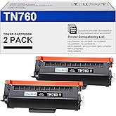 New Chip TN760 TN730 TN 760 Toner Cartridge for Brother TN 730 Toner Cartridge TN-760 for Brother TN760 Replacement for DCP l
