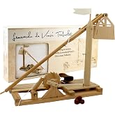 PATHFINDERS Leonardo da Vinci Trebuchet STEM Kit &ndash; Build Your Own Medieval Siege Engine &ndash; Educational Wooden Model for Teens &amp; Adults, DIY Engineering Project, Science Experiment Gift