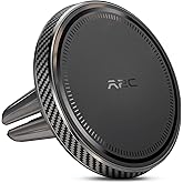 A2C Slim Magnetic Phone Holder for Car, Rental Car Essentials for Travel, No Assembly, Compact, One-Hand Operation, Easy Remo