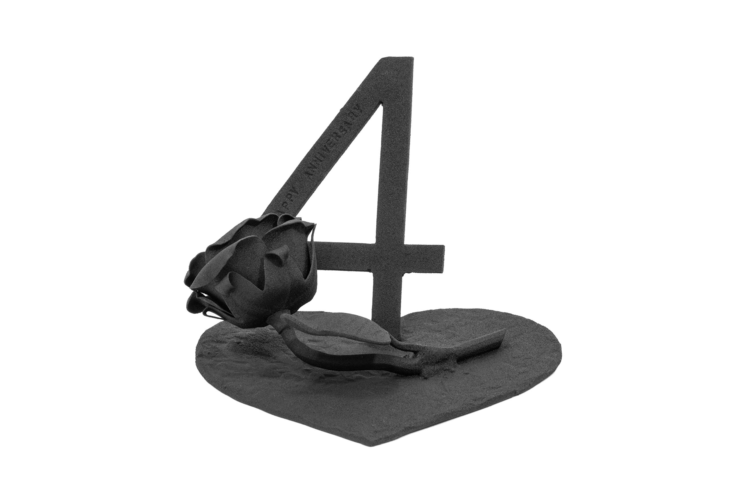 4 Year Anniversary Handcrafted Rose Masterpiece | Fourth Year Anniversary Tribute Gift | Beautiful H