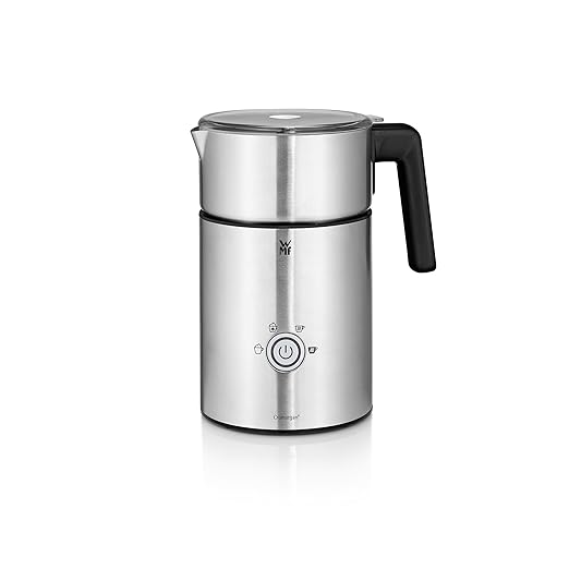 WMF Lono Milk & Choc elektrisch Milchaufschäumer (650 Watt, 150-500 ml, kabellos, für Milchschaum heiss und kalt, heiße Schok
