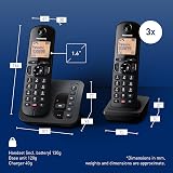 Panasonic KX-TGC264E Digital Cordless Phone with 18-Minute Answering Machine view 6