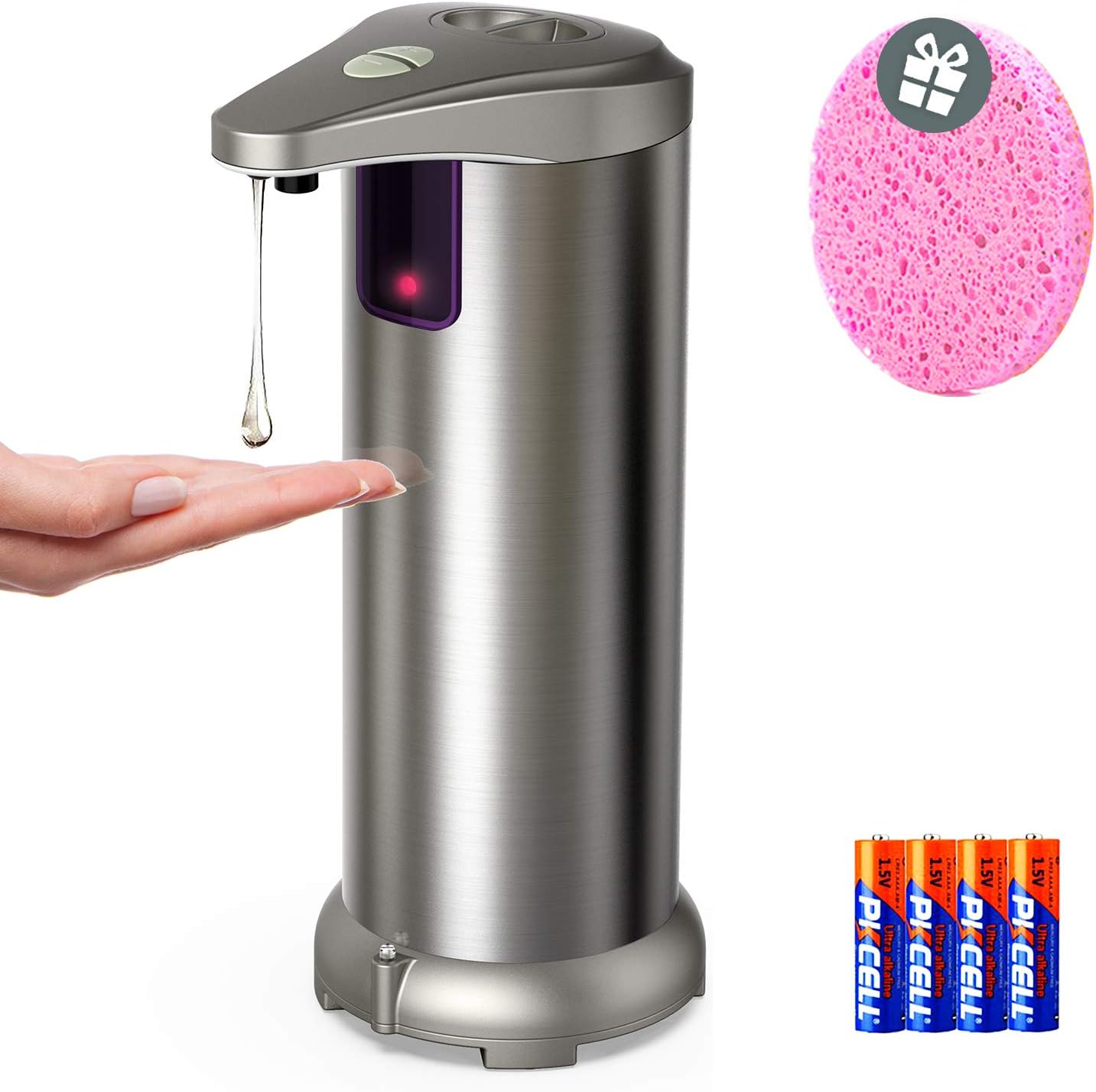 Best no touch soap dispenser for kitchen sink