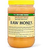 Y.S. Eco Bee Farms Raw Honey - 22 oz 2 Pack, Packed by Ilios