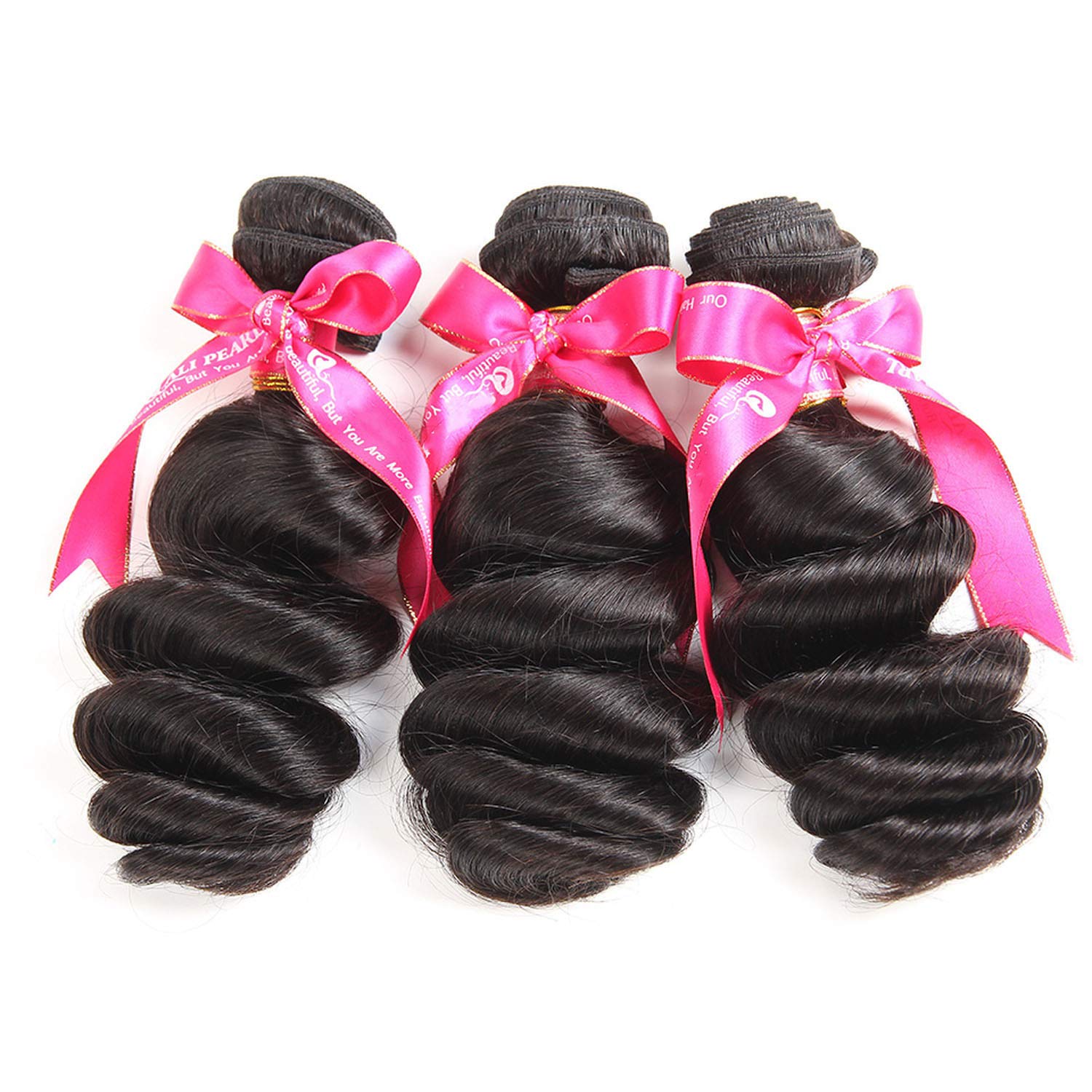Amazon Com Hair Loose Wave Bundles Peruvian Hair Weave Bundles