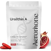 Urolithin A Supplement, 2000mg 6 in 1 Vital Longevity Blend - 120 Softgels | with Liposomal NAD+, CoQ10, Trans-Resveratrol, TMG, PQQ丨for Cellular Renewal* &amp; Healthy Aging*, Mitochondrial Support*
