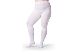 Silky Toes Plus Size Tights for Women Opaque Curvy Nylons Stockings 1-2 Pair Colored 1X 2X 3X 4X 5X 6X 7X