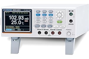 GW INSTEK GOM-804 - Ohmmeter, Milli, 4-Wire, 0.05ohm to 5Mohm, 1 ??ohm, 1 A, 0.05%, 102 mm