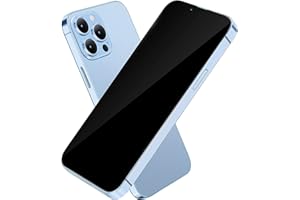 DWITT Dummy Fake Prop Phone Compatible with iPhone 13 Pro Max Non-Working Store Display Phones Kids Pretend Play Phone That Look Real (13 Pro Max Blue Blackscreen)