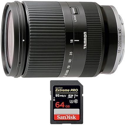 Tamron 18 - 200 mm di III VC negro para Sony sin espejo cámara ...