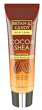 Bryan & Candy New York Cocoa Shea Hand and Body Lotion with Aloe Vera for Smooth, Moisturized Skin (125ml)