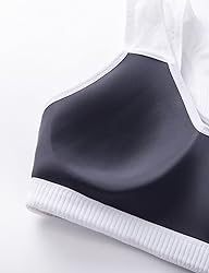 SYROKAN Sports Bras for Women High Support Mesh