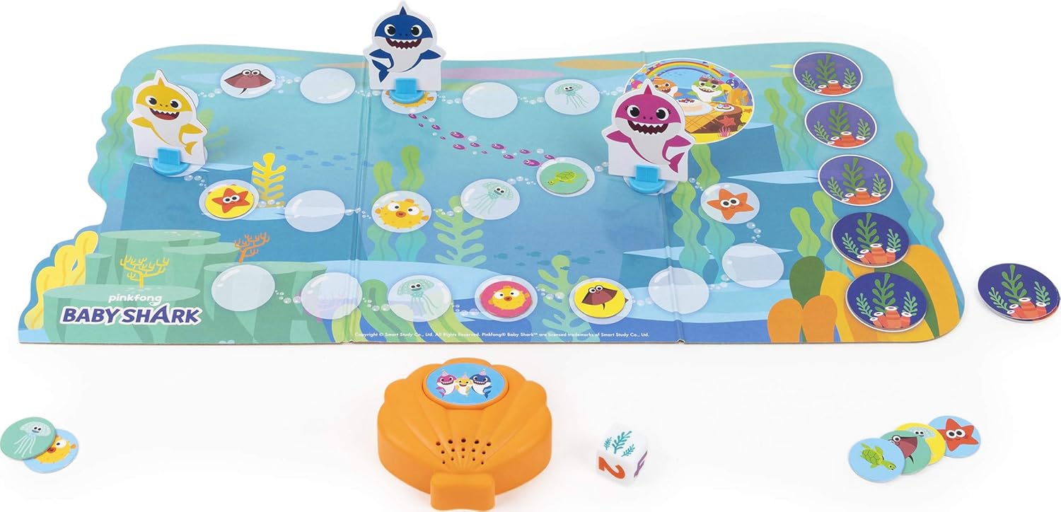 Spin Master Educational Toy Spin Master Pinkfong Baby Shark - Plays Baby  Shark Song For Preschoolers Ages 3+ Musical Wooden Puzzle
