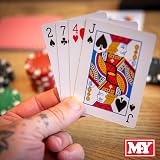 M.Y Texas Holdem Poker Set 300 Piece Aluminium Case 11.5g Chips 2 Decks view 8