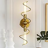 TOCHIC Wall Sconces 20" L,Gold Sconces Wall Decor,2 Light Modern Vintage Wall Lamp Mounted Lamp Indoor Vanity Light for Livin
