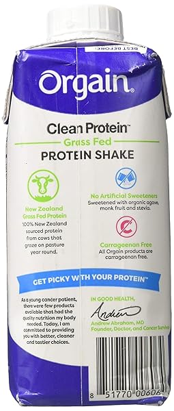 ORGAIN WHEY PROTEIN SHK CHOCOLATE FUDGE, 11 OZ