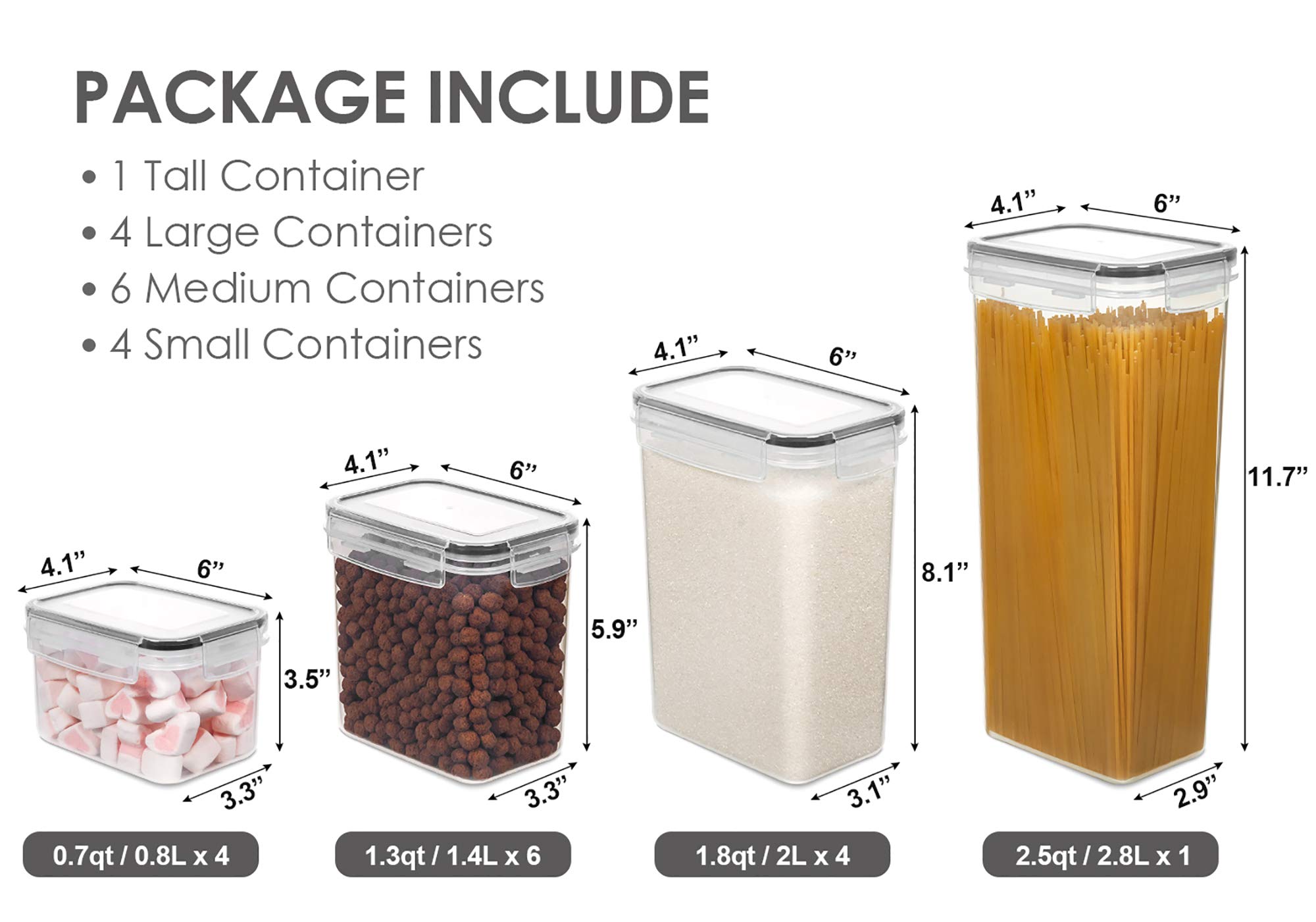 15 Airtight Food Storage Containers