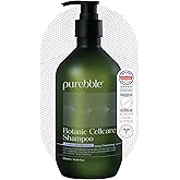 PUREBBLE Deep Cleansing Botanic Cellcare Shampoo 500ml, 16.90 fl oz | Sulfate-Free, Paraben-Free and Color-Safe | pH Balancing
