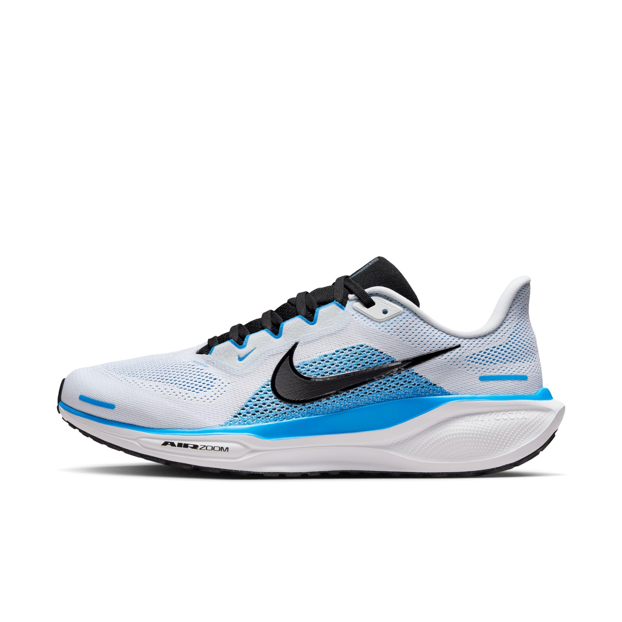 Nike Mens Pegasus 41 White/Black/Blue Hero 13 Medium Image