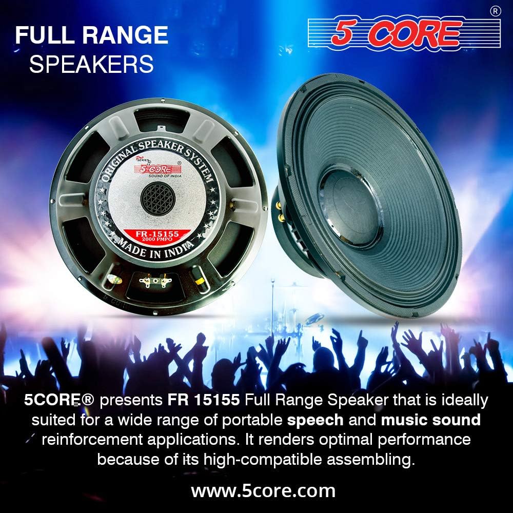 5 core 15 inch speaker price