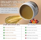 Hualijia Raw Batana Oil for Hair Growth Organic 4.2 OZ Honduras view 7