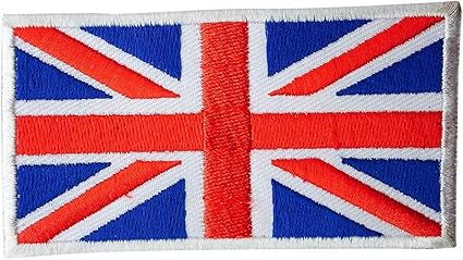 Real Empire Ecusson Brode Thermocollant Ou A Coudre Avec Drapeau Anglais Union Jack Amazon Fr Cuisine Maison