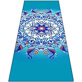 Heathyoga Non Slip Hot Yoga Towel, 100% Microfiber Non Slip Yoga Mat Towel for Hot Yoga, Pilates and Fitness, Exclusive Corner Pockets Design + Free Spray Bottle
