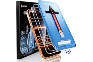 MAGIC JOHN 2 Pack for iPhone 17 Pro Max 6.9 inch Tempered Glass Screen Protector, Auto Dust-Elimination, Bubble Free, HD Clear, Easy Installation