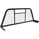 ALMULOO Universal Headache Rack Adjustable 64" to 78" Cab Back Rack | Compatible with Ford Ram Chevrolet GMC Toyota Nissan for Full Size Pickup Truck