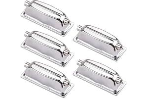 CARALIN caralei 5Pcs/Set Double End Lugs Snare Drum Lugs Percussions Claw Hook Drum Lugs Replacement Parts for Drum Snare Drum Part Metal