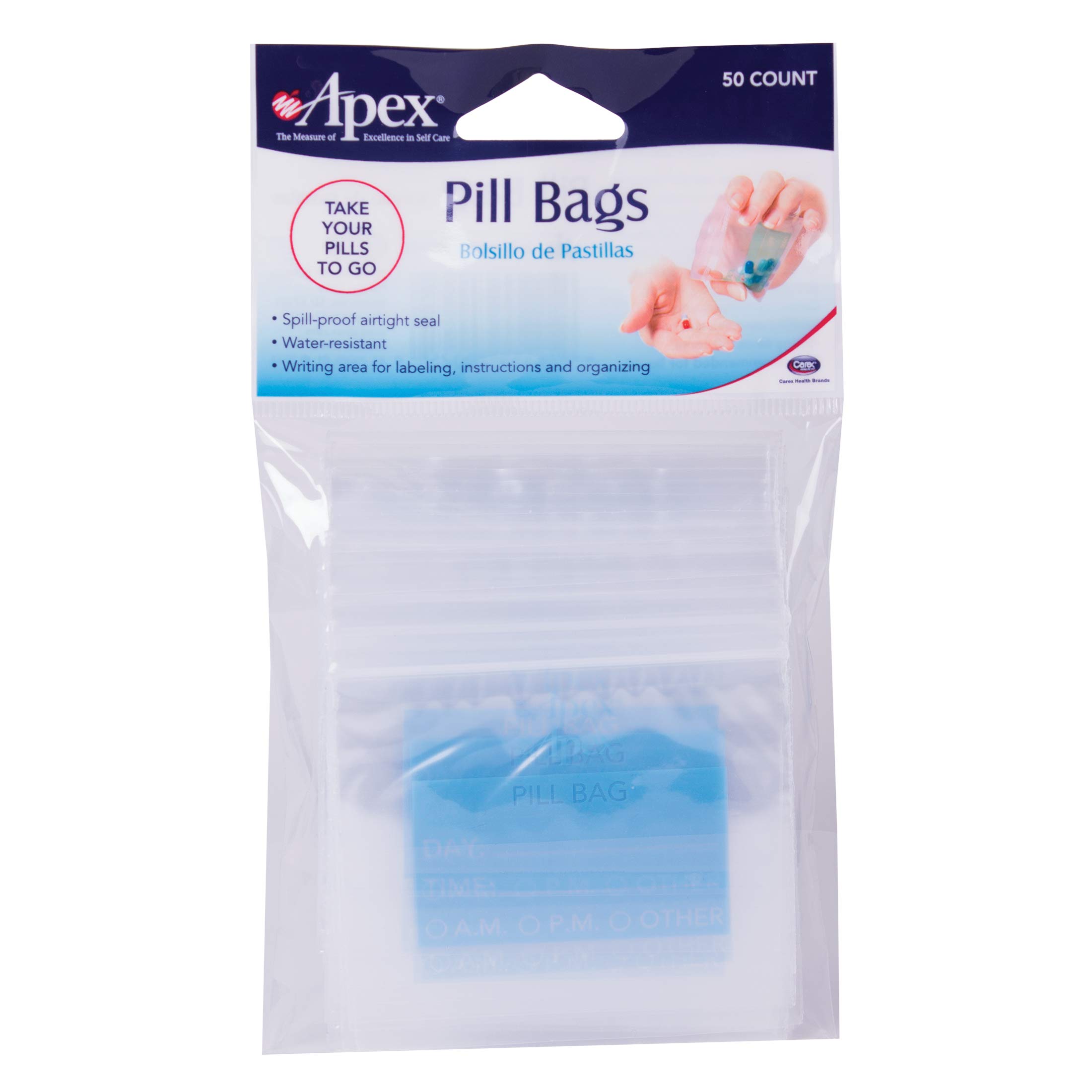 Apex Pill Baggies - 50Count