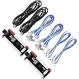 GUWARRY 2-Player Zero Delay USB Encoder PC to HAPP Joysticks/HAPP Arcade Buttons for PC, MAME, Raspberry Pi, Arcade1Up - Thre