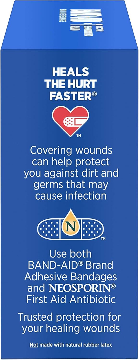 Band-AID Flexible Fabric Adhesive Bandages 3/4 inch X 3 inches (100 count): Health & Personal Care