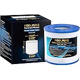 POOLPURE C-4310 Spa Filter Replaces PWW10, Filbur FC-3077, Excel Filters XLS-435, Aladdin 11003, Baleen AK-3006, Darlly 40101, Thermo Spa FL1003, SD-00260 Hot Tub Filter (1) 1PACK