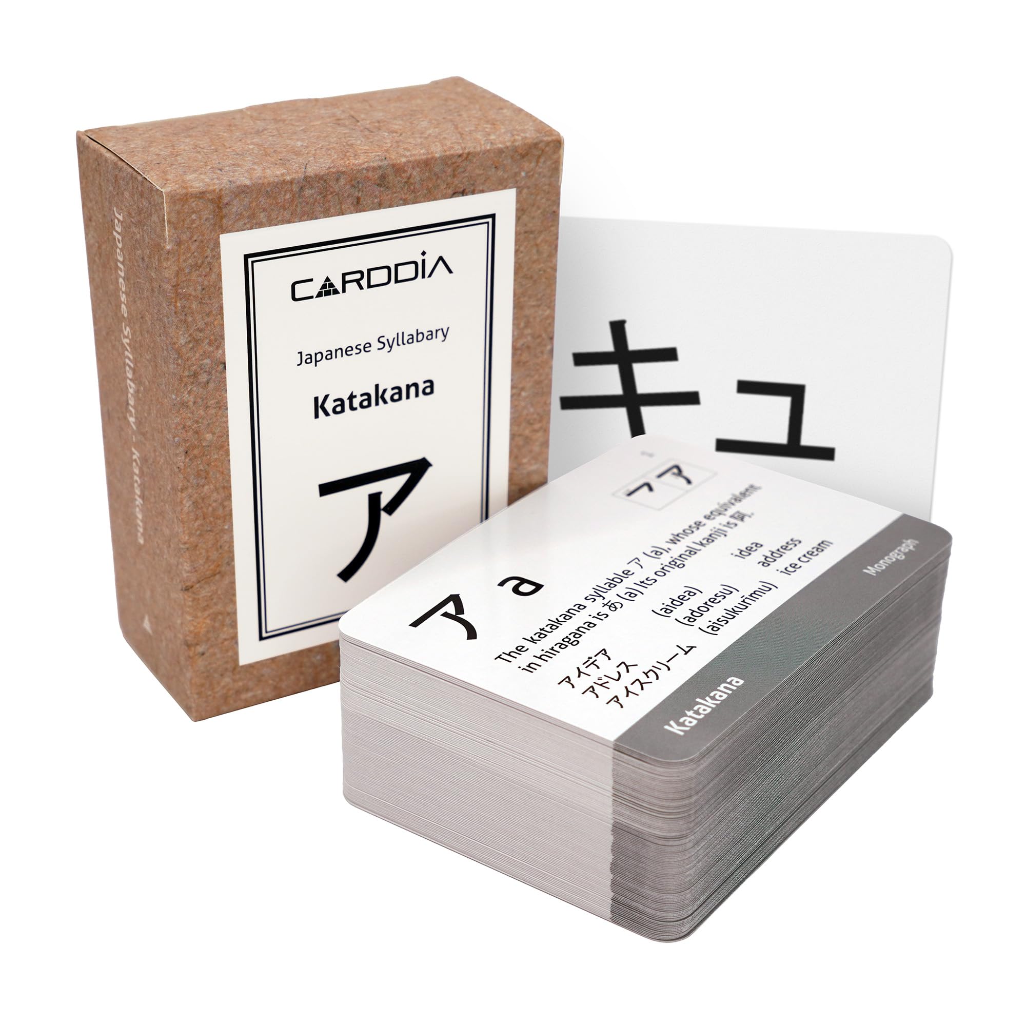 Japanese Syllabary - Katakana educational flashcards
