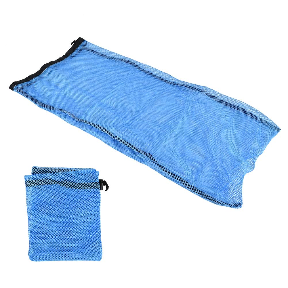 Keenso Dive Net Bag, Dive Drawstring Bag Portable Nylon Mesh Stuff Sack Packing Net Scuba Dive Bag for Water Sports Snorkelling (Blue) Diving Diving Diving