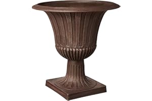 PSW POT COLLECTION PSW Arcadia Garden Products G50C Urn, 20 by 21-Inches, Chocolate