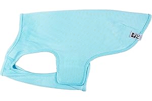RC Pet Products Zephyr Cooling Dog Vest, Cooling Dog Coat, Small, Ice Blue
