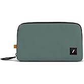 Native Union Stow Lite Organizer W.F.A Tech Organizer – Minimalist Travel Pouch Made of Recycled Materials for Everyday Accessory Storage & Protection – Stores Cables, Chargers & More (Slate Green)