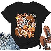 Happy Valentines Shirts for Women - Love Heart Valentines Day Tshirt Cute Tee Tops