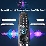 EWO'S Voice Magic Remote for LG TV with Pointer Function Replacement AKB75855501 view 5