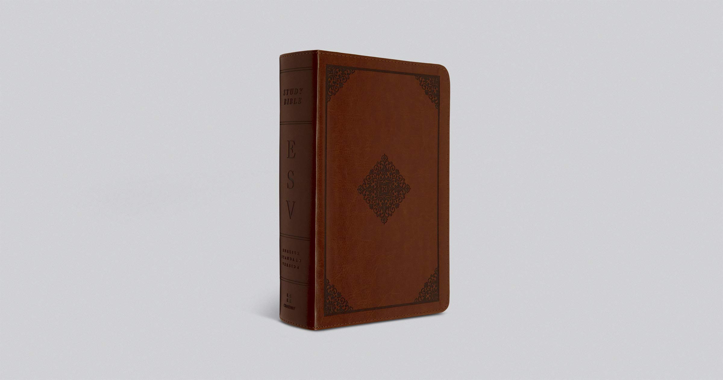 ESV Study Bible, Personal Size (TruTone, Saddle, Ornament Design) ESV Study Bible, Personal Size (TruTone, Saddle, Ornament Design) ESV Study Bible, Personal Size (TruTone, Saddle, Ornament Design) Imitation Leather