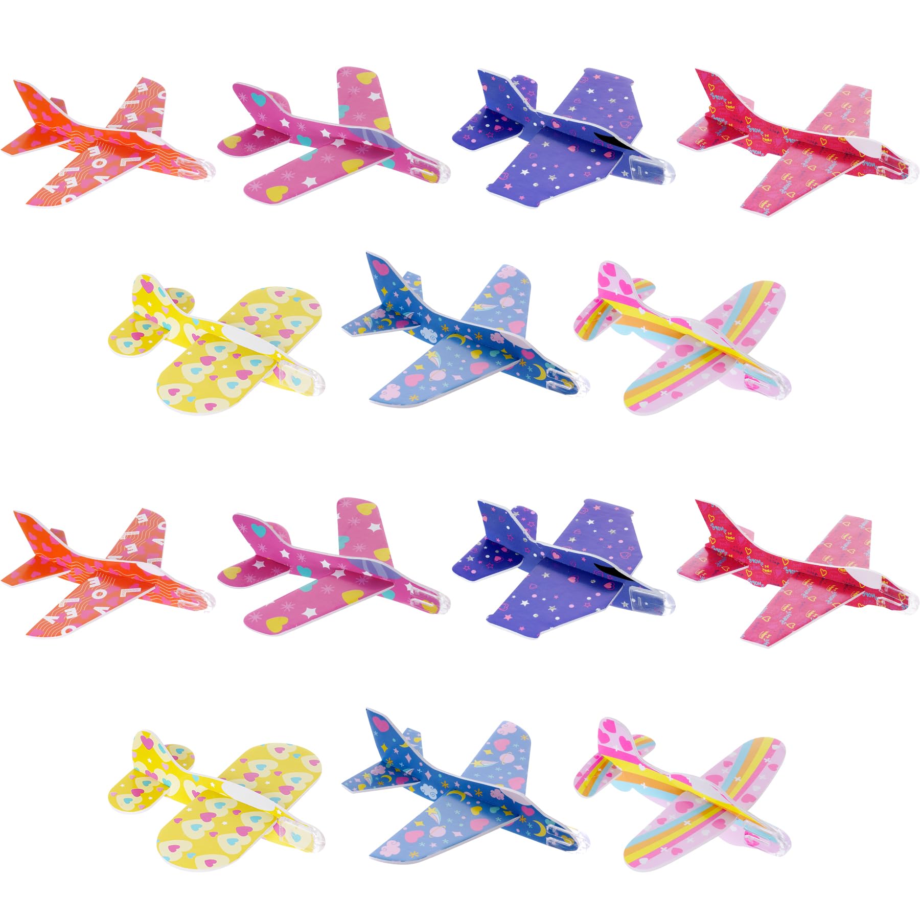 Yookat 28 Pack Valentines Day Gifts for Kids Foam Airplanes Party Favor ...