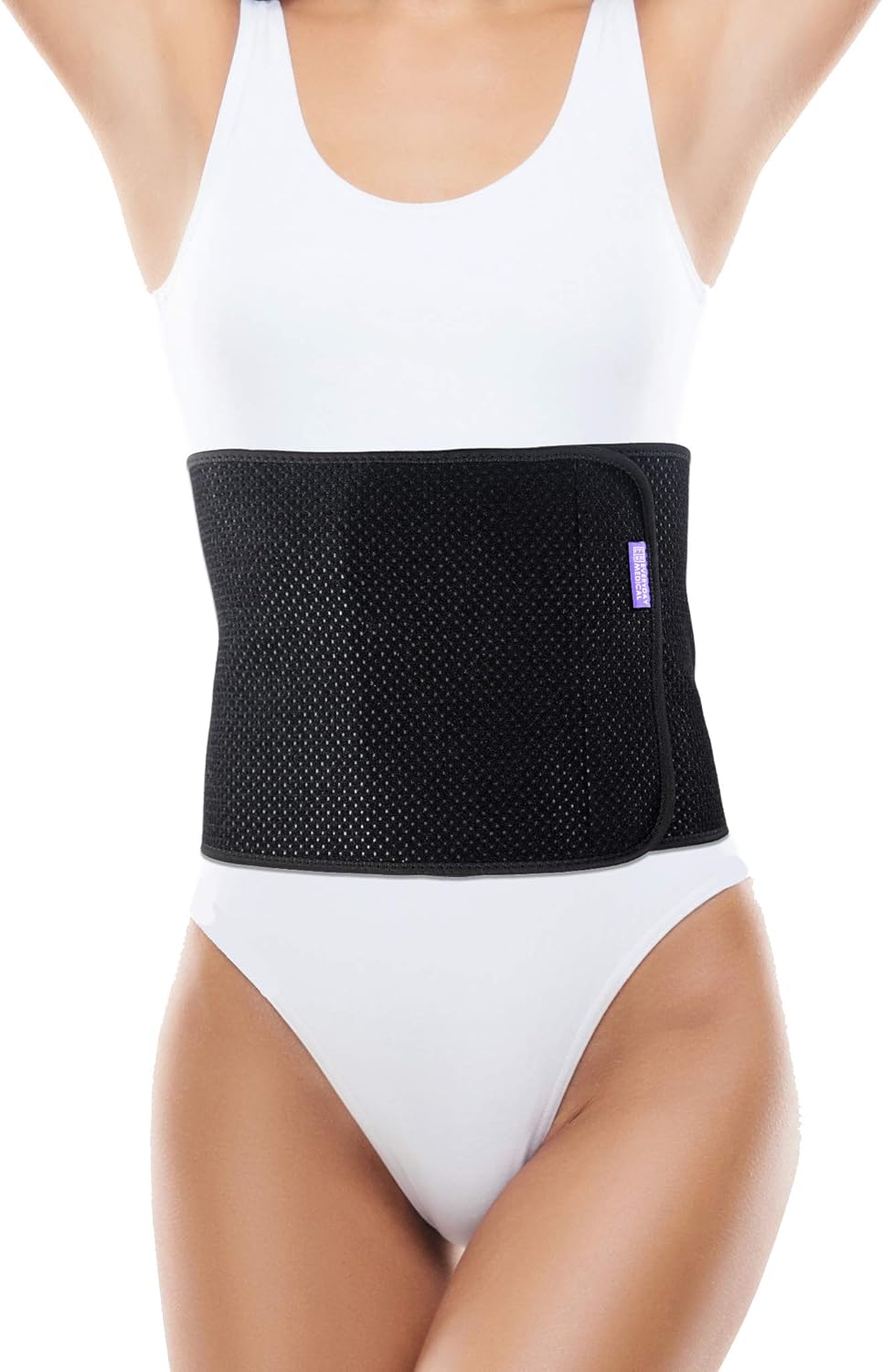 Everyday Medical Abdominal Binder Post Surgery – with Bamboo Charcoal Accelerate Healing and Reduce Swelling After C-Section, Abdomen Surgeries, Tummy Tuck, Bladder & Gastric Bypass Belly Girdle: Health & Personal Care