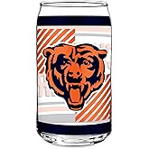 Rico Industries NFL Football Standard 16-oz Can Shaped Glass