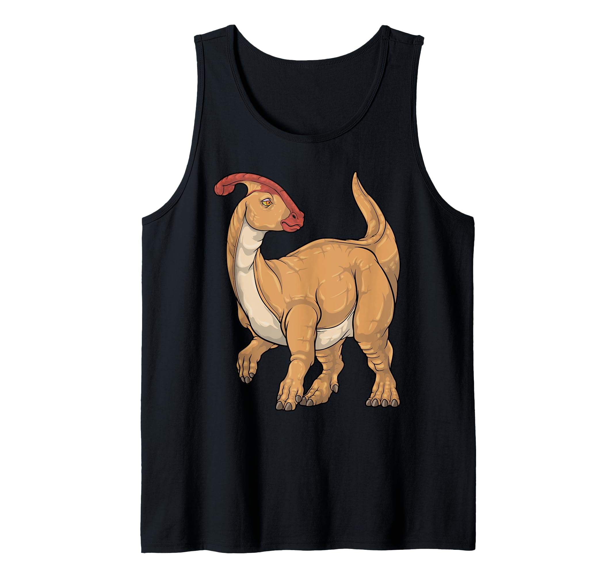 Parasaurolophus Dinosaur Hadrosaurids Prehistoric Kids Boys Tank Top