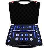 Bike Bearing Press Kit, ROWYOU Bicycle Bearing Press Set Include 35 Bearing Adapters & Bike Headset Press Tool & Carry Case, 