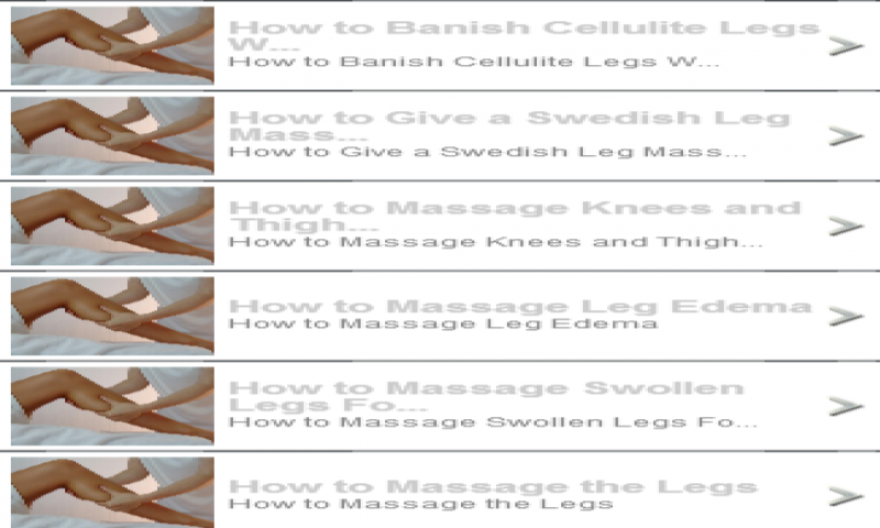 Amazon Com Leg Massage Appstore For Android
