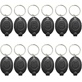 klumuke Mini LED Keychain Flashlights, Small Key Ring Flashlights (12PCS) | Ultra Bright Micro Torch, Compact Flashlight White Light, Emergency Pocket Light, Tiny Flashlight for Outdoor Camping Hiking