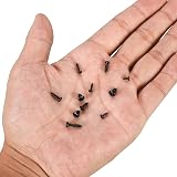 FandWay 750Pcs Small Self Tapping Screws Set M1.7 M2 M2.3 M2.6 M3 Black view 6